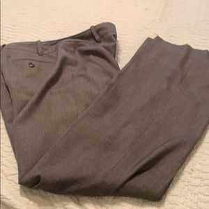 Ann Taylor Brown Signature Fit Dress Pants